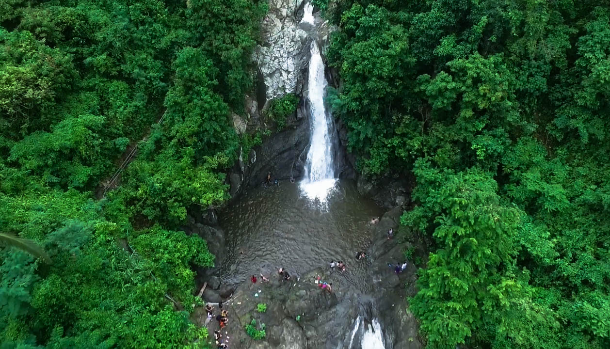 maribina falls waterfall in bato catanduanes philippines